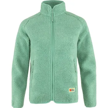 Dámské oblečení fleece mikina dámská FJÄLLRÄVEN Vardag Pile Fleece W Aloe Green - S