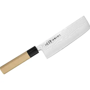 Kuchyňský nůž Tojiro FD-598 Shippu Damascus Nakiri 16,5 cm