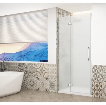 TRINITY CHROME sprchové dveře do niky 1100mm, matné sklo, levé GT1211ML-CH