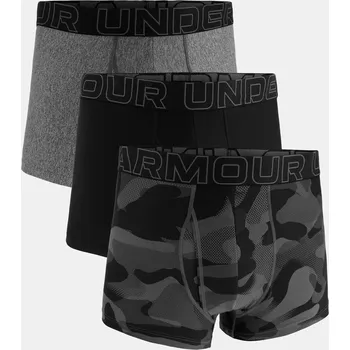 Pánské spodní prádlo Pánské boxerky Under Armour M UA Perf Tech Nov 3in ( 1383883-001 Černá LG