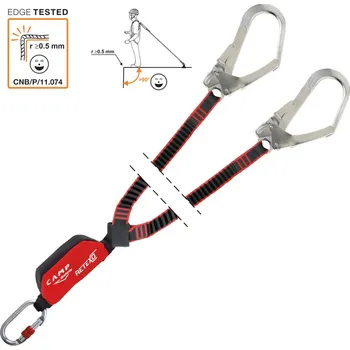 Horolezectví Dvojitý tlumič pádu CAMP RETEXO REWIND DOUBLE + 0981E + 2x2017 115-175 cm