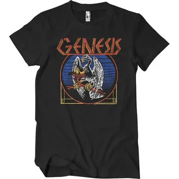 Pánské tričko Genesis Tričko Retro Unisex Black L