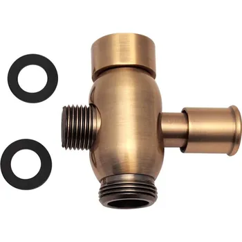 Přepínač sprchového sloupu F3/4"-M1/2"xM3/4", bronz (ANTEA, VANITY) CRO36