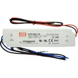 Mean Well 00200803 napájecí zdroj LPV-60-12 230Vac/12Vdc 60W 5A