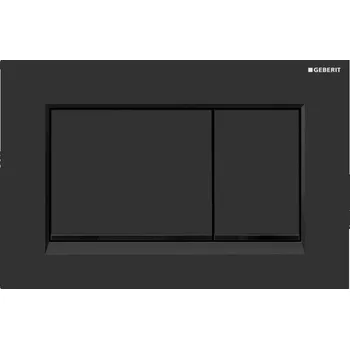 GEBERIT SIGMA30 ovládací tlačítko Easy to clean, černá mat
