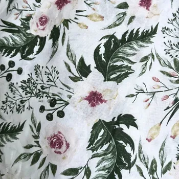 Rumitex Bavlněná látka, cena za 1 metr, šíře 160 cm, RŮŽE - PLANÉ