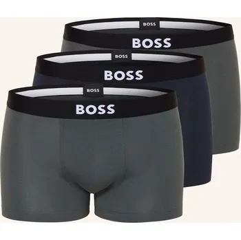 Pánské oblečení Boss Pánské Boxerky One, 3 Kusy V Balení, tmavě šedá /...