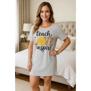 Dámská noční košile Výprodej-Maxitriko Teach love