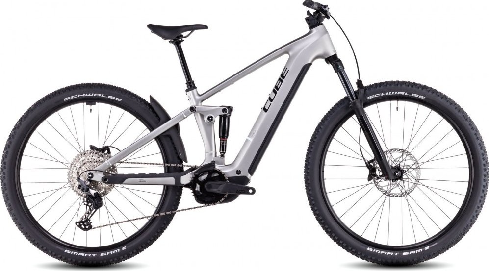 Elektrokolo CUBE STEREO Hybrid ONE22 RACE 800 silvernblack 2025 Velikost rámu: XL