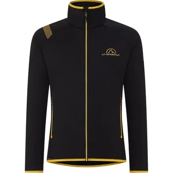Pánská mikina La Sportiva Promo Fleece Black / Yellow M