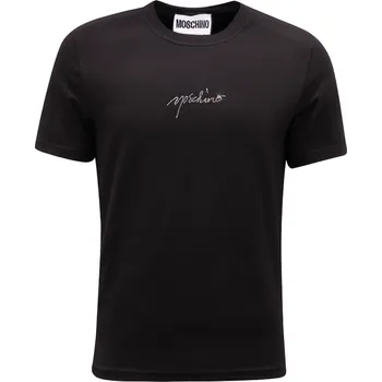 Pánské tričko MOSCHINO COUTURE Star Black tričko XXL Černá