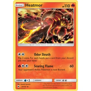 Sběratelská karetní hra Heatmor 024/147 - Burning Shadows Typ karty: Reverse Holo