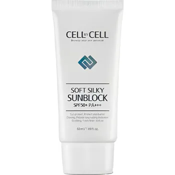 Pleťový krém Jemný hydratační pleťový krém s ochranným faktorem - Cell by Cell Soft Silky Sunblock SPF50+PA+++