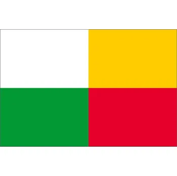 Vlajka vlajka Plzně - 60 x 90 cm - tunel, karabina