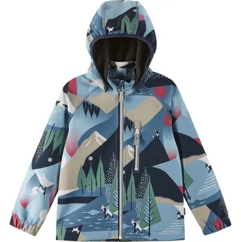 Dívčí bunda Softshellová bunda Reima Vantti Blue Ocean 98