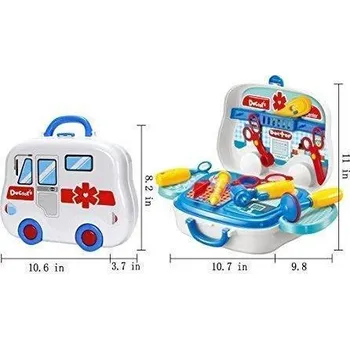 Hra na doktory Villa sada malý doktor - kufřík s kolečky
