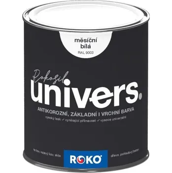 univerzální barva ROKO Rokospol Rokosil Univers 0,6 l Barva: RAL 9003 (měsíční bílá)
