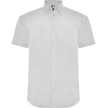 Pánská košile Pánská košile s krátkým rukávem Aifos L bílá (01)