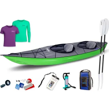 Člun Gumotex Swing 2 SET - 1 barva lodě červená + DÁREK + Doprava ZDARMA