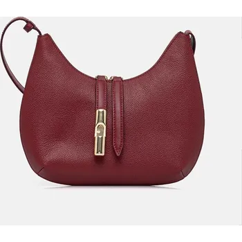 Kabelka Kožená kabelka Furla červená barva, WB01500.BX3353.CGQ00 33X, vel. ONE SIZE