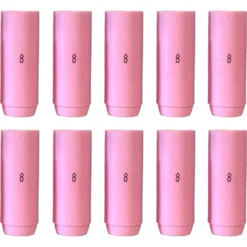 Příslušenství ke svářečce BL Keramická hubice TIG 17/18 č.8/ 10 kusů