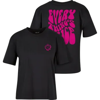 Pánské oblečení Všechno je pěkné černé tričko Mister Tee černá 3312783