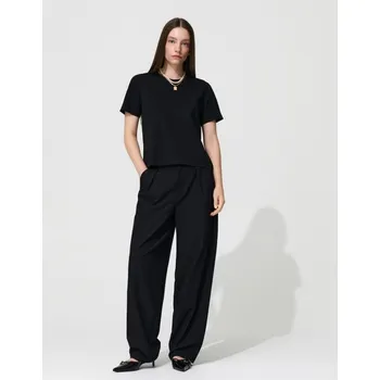 Dámská móda Baggy kalhoty - 34 - House - černá - 696GB-99X