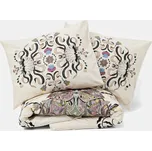 Sada bavlněného povlečení Medicine 50 x 60 cm / 200 x 200 cm RW25-PCU401 béžová 02X