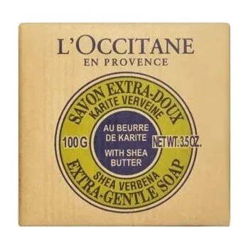 Mýdlo L´occitane Extra-Gentle Soap Shea Verbena - Tuhé mýdlo s bambuckým máslem a verbenou 250 g