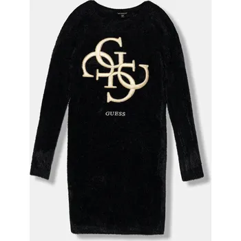 Dívčí oblečení Dívčí šaty Guess J5BK08.Z0720.9BYA černá 99X, vel. 122-125