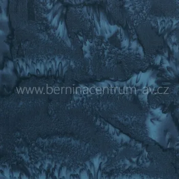 Hoffman 3018-440 bali batika modrá bavlněná látka patchwork