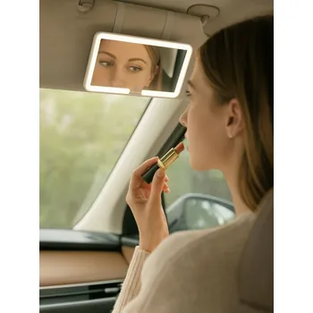 Auto zrcátko Sinsay - LED zrcátko do auta - šedá - 989HJ-09X - 989HJ-09X-ONE