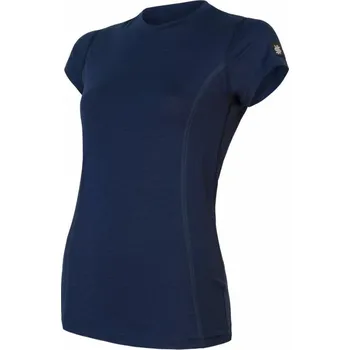 Dámské tričko Dámské funkční triko Sensor Merino Active Deep Blue Velikost: L / Barva: modrá