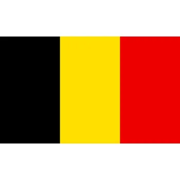 Vlajka Samolepka - vlajka Belgie - 6 x 4 cm