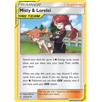 Sběratelská karetní hra Misty & Lorelei 199/236 - Cosmic Eclipse Typ karty: Non-Holo