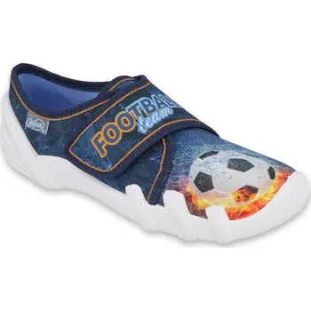 Chlapecké bačkory Bačkory papuče přezůvky Befado Skate 273Y292 fotbal míč velikost: 34