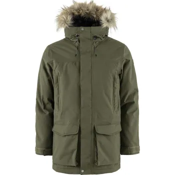 kabát pánský FJÄLLRÄVEN Nuuk Lite Parka M Laurel Green - XXL
