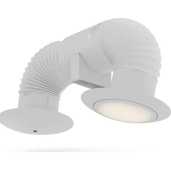 Vzduchotechnika Ventilátor do stropu Designer LTG 125 s časovačem a světlem