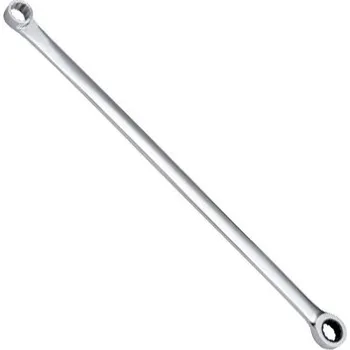 Klíč Extra dlouhý očkový ráčnový klíč - 17 mm, délka 408 mm - LI30M17
