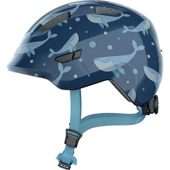 Cyklistická přilba Abus přilba Smiley 3.0 blue whale M - 50-55 cm + DÁREK
