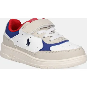 Chlapecká obuv Dětské tenisky Polo Ralph Lauren MASTERS COURT II PS béžová barva, RL03404101 12X, EUR 24