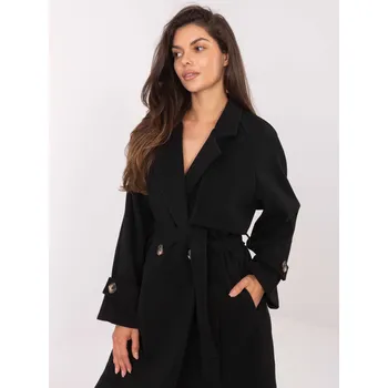 Cizojazyčná kniha Coat-IT-EN-A9589.58-black RUE PARIS černá 3402393