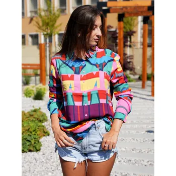 Dámská košile Dámská košile ALTISPORT ELOISA RŮŽOVÁ M