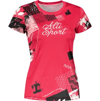 Dámské tričko Dámské funkční triko premium ALTISPORT VOJ/ALW009TR01 ČERVENÁ XXL