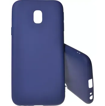 Pouzdro na mobilní telefon Pouzdro Forcell Soft Case Samsung Galaxy J3 2017 Tmavě modré