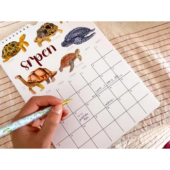 Diář ePiPí 2026 Nástěnný kalendář - Druhy