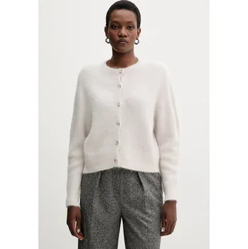 Dámský svetr Kardigan s příměsí vlny z alpaky Marella 2523346072200 béžová 02X, vel. XL