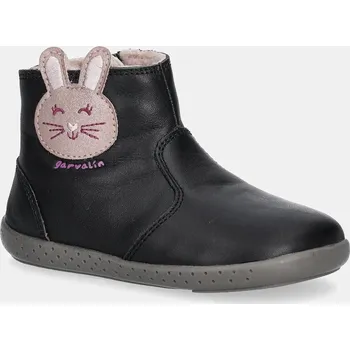 Dívčí zimní obuv Dětské kožené zimní boty Garvalin 251301.19.23 černá 99X, EUR 21