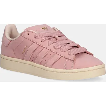 Dámské tenisky Nubukové tenisky adidas Originals Campus 00s JS3776 růžová 39X, EUR 36