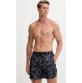 Pánské kraťasy Plavkové šortky HUGO JOSE černá barva, 50545412 99B, vel. XL
